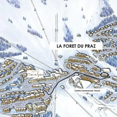 דירה Foret Du Praz